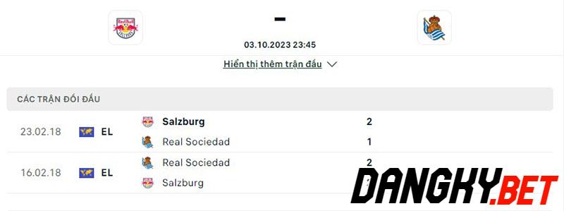 Rb Salzburg vs Real Sociedad