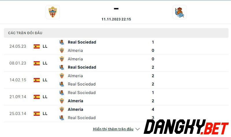 Almeria vs Real Sociedad
